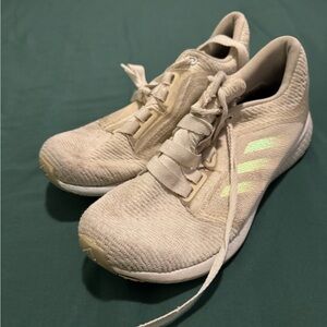 Adidas Cream Knit Sneakers